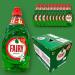 Fairy Original Washing Up Liquid Green with LiftAction | Dishes Grease Cleaner | 320ML | (Pack of 10)