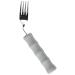 Homecraft Lightweight Foam Handled Cutlery - Angled, Fork, Left, (Eligible for VAT Relief in The UK) Fork for Limited Wrist Movement, Independent Self-Feeding Utensil for Arthritis, Elderly, Disabled