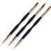 10 set 3 Pieces Nail Art Pen with Handle Line Drawing Double Heads Gel Glitter Brush Manicure Tool Beauty Supply for Professional Salon 10 set Multicolour  - Buy Online on GoSupps.com