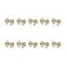 FEIlei 3D Nail Charms Bows Nail Art Studs Nail Jewelry for DIY Crafts Nail Art Decor