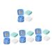 Homsfou 12 sentences contact lens container for contact lenses kit lens storage case lens container portable storage box frame bracket bracket