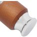 Premium Travel Shaving Brush - Stainless Steel Handle | Friendly Portable Brush for Cream Foam & Soap (Brown) - Buy Online on GoSupps.com