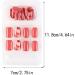 dijiusidy False Nail Perfect Matching Simple to Wear Fingernail Full Coverage Press Type Strong Viscosity Adjustable Paster Type 34 F741 Type 34 F741 - Buy Online on GoSupps.com