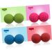 Solustre Yoga Peanut Ball & Pilates Equipment | Myofascial Release & Sore Muscle Relief | International Shipping - Buy Online on GoSupps.com
