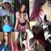 FYHTSD 9 PCS Pink Hair Accessories | Clip-in Extensions for Girls & Teens | Fashionable Party Highlights - Buy Online on GoSupps.com