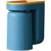 Ventdouce Wall-Mounted Toothbrush Holder - Self-Adhesive Bathroom Organizer with 2 Cups | Stamp-Free Travel-Friendly Blue Design - Buy Online on GoSupps.com