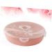 KICHOUSE Appetizer Tray Dried Fruit Snack Tray with Lid Fruit Bowl Candy Containers with Lids Food Trays 28.5*7.3cm Pink - Buy Online on GoSupps.com
