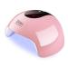 Uihol UV lamp Geln gel 42 LED Gelnagellack UV lamp UV lamp nails 4 timers LCD display car sensor quickly nail dryer suitable for all nail lamp for manicure house and salon.Nail Dryer- K1 1 piece (1 Pack)