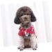 Buy Nusitou 4-Piece Pineapple Summer Pet Shirt Set for Dogs | Stylish Hawaiian Costumes for Golden Retrievers & Small Breeds - XS - Buy Online on GoSupps.com