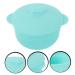 Frcolor Silicone Wax Melting Bowls with Lid - 2 Pack Mini Heating Hair Removal Wax Bean Warmer (13.5x11.5cm) - Ideal for Kids & Home Use - International Shipping Available - Buy Online on GoSupps.com