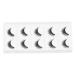 FRCOLOR 5 Pairs Short False Eyelashes Hair Eyelashes Natural Look Eyelashes False Lashes Handmade Eyelashes Natural Eyelashes 3d Eyelashes Make up Extend Artificial Fiber 6d 3.3x1.1x0.5cm Black