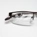 Vevesmundo Men's Reading Glasses Set - Metal Narrow Semicircular Visual Aid +1.0 to +4.0 | Stylish & Comfortable Reading Glasses for Men & Women - Buy Online on GoSupps.com