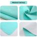 Beedsooths Waterproof Washable Incontinence Cover 70x90cm | Breathable Softness for Kids & Adults - Green - Buy Online on GoSupps.com