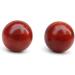 Homsfou Baoding Balls - 2PC Asian Meditation Balls for Wrist Strengthening & Relaxation | Wooden Chinese Massage Fitness Balls (5cm) - Red - Buy Online on GoSupps.com