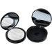 FRCOLOR 2pcs Travel Powder Kit Honey Face Powder Case Cream Bottles Loose Powder Cosmetic Empty Box M Black - Buy Online on GoSupps.com