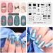 Christmas Theme Nail Art Stamping Plate - Candy Cake Dessert Design - DIY Manicure Print Tool - Buy Online on GoSupps.com