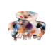 TSLINC 6-Piece Non-Slip Hair Clips for Medium & Thin Hair - Tortoise Cellulose Acetate Brown Leopard Design for Women & Girls - Buy Online on GoSupps.com