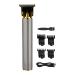 BOKIOESDE Easy To Hair Cuttings Kit Cordless Precise Trimming Quiet Operation Long Battery Life Hair Clippers Powerful Motor Silver