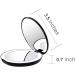 Speesy Portable Folding Mirror with LED Light Makeup Mirror 10X Magnifying Glass 12 Lamp Bead Mini Mirror Black - Buy Online on GoSupps.com