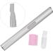 Balacoo Electric Eyebrow Trimmer Set | Women's & Men's Hair Removal Razor | Silver Manscape & Brow Shaper - Buy Online on GoSupps.com