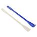 SUPVOX 2 pieces back scratcher back massage plastic back scratcher massager (blue and beige)