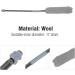 Dauerhaft Paintball Barrel Maid Swab - Exalt Single Folding Squeegee - Gray - Buy Online on GoSupps.com