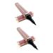 FOMIYES Lash Glue Pen 2pcs Eyeliner Eye Liner Liquid Liner Black Eye Liner Pencils Eye Liners Dense Glue Pen Miss