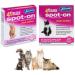 Johnson's Cat Kitten 4 fleas Dual Action Spot-on Solution Kills Fleas Dead (over 8 wks under 4kg) - Buy Online on GoSupps.com