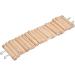 Wooden Hamster Ladder - Pet Suspension Bridge for Climbing and Swinging - Ideal for Mice, Gerbils, Chinchillas, and Parrots - Buy Online on GoSupps.com