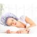 AliLeader 2Pcs Silk Hair Bonnet for Sleeping - Black+Silver - Buy Online on GoSupps.com