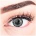 Buy Anime Werewolf Gray Circle Lenses | Strongly Opaque Colored Contact Lenses for Cosplay & Halloween - Free Containers Included - Buy Online on GoSupps.com