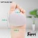 Forefoot Cushion Pads - Soft Gel Inserts for Men and Women - Relieve Callus Metatarsal Foot Pain - 2 Pair - Buy Online on GoSupps.com