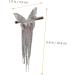 FRCOLOR Butterfly Tassel Hair Clip Rhinestone Headpiece Headwear for Women Rhinestone Hair Accessories Hair Barrettes for Women Hair Pieces for Women Butterflies Duckbill Hair Clips Silver - Buy Online on GoSupps.com