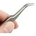 New JF-602 High-strength Curved Tip Tweezers(Silver) Xiecutecat - Buy Online on GoSupps.com