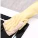 Long Beige Rubber Household Gloves | Reusable Cleaning & Garden Gloves | Durable Flushing & Car Wash Gloves (Size L) - Buy Online on GoSupps.com
