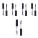 EXCEART 5pcs Mascara Brush Empty Bottle Eyelash Mascara Eyeliner Bottle Refillable Bottle With Brush Head 10.5X1.6cm Black