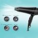 1800W Professional Hair Dryer Fast Hairdryer Salon Lightweight Hairdryer Sets for Women Blow Dryer 2 Speed 3 Heat Setting withConcentrator Nozzle Constant Temperature Hair Care for Home Small Gift - Buy Online on GoSupps.com