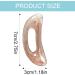 NTRUXZP Gua Sha Massage Device - Larger Plastic Scraping Tool for Back Neck Face & Leg Massage | Muscle Relaxation & Pain Relief Fatigue Removal - Pink - Buy Online on GoSupps.com