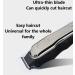 Pro Hair Clipper Fader for Men Oil Head Hair Trimmer Children Can Use Electric Clippers Modern Design Sense Rechargeable Razor Modern Silver - Buy Online on GoSupps.com