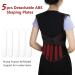 Back Brace 108pcs Magnets Full Back Lumbar Support Belt Self-Heating Waist Back Brace Posture Corrector Corset Vest Back Pain Relief - Buy Online on GoSupps.com