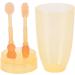 Toddler Toothbrush Silicone Infant Toothbrush Soft for 0-3 Years Old - Buy Online on GoSupps.com