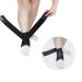 Buy Athletes Compression Ankle Support Pads | Adjustable Foot Braces for Fitness Sports & Running | Black Small - Buy Online on GoSupps.com