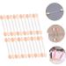 Hemoton 50pcs Two-color Eyeshadow Brush Makeup Supplies Eyeshadow Makeup Accessories Dual-ended Eye Stick Makeup Brush Latex Sponge Eyeshadow Eye Makeup Tools Eyeshadow Cosmetic Applicator - Buy Online on GoSupps.com