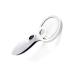 Handheld Magnifying Glass 8/12 Times Multi-Function Led with Light Portable Environmental Protection Material for The Elderly Reading Students with High-Definition Lenses White Lofty Ambition