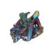 Natural Crystal Rough Natural Quartz Rainbow Cluster Crystals Stone for Specimen Home Decor Gift Metaphysical Stone (Color : Colorful Size : 40-50g) 40-50g Colorful