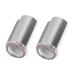 Didiseaon 2 Rolls Hair Color Perm Tin Foil Nail Tools Dispenser Hair Coloring Foil Hair Styling Tools Hairdressing Foil Hair Coloring Tool Hair Dye Foil Modeling Hairdressing Tool