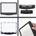 4X Large Ultra Bright LED Page Magnifier - Handheld Magnifier for Reading Seniors and Low Eyesight Person for Reading Small Fonts & Low Vision Seniors (Black) - Buy Online on GoSupps.com