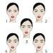 ANHOME Step Brow Stamp & Eyebrow Stencil Kit - Dark Brown, Long-Lasting & Waterproof 7-Piece Set - Buy Online on GoSupps.com