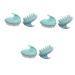 Beavorty 6 STK Hair Washing Hair washing brushes Massage devices for the scalp hair shampoo brushes Scaled brushes Shampoo brush head skin massage devices Massage comb thorough cleaning