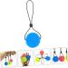 FRCOLOR Hand Grip Ball - Finger Strength Trainer Squeezeball for Exercise & Gym | 20x5cm Blue - Buy Online on GoSupps.com